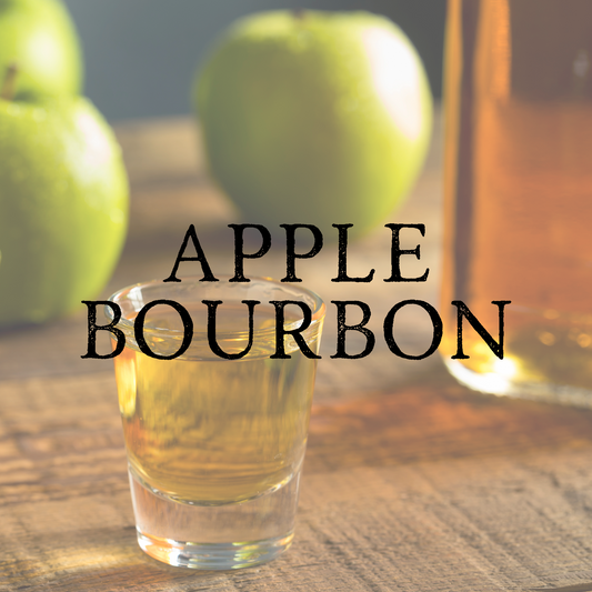 Apple Bourbon soy candle