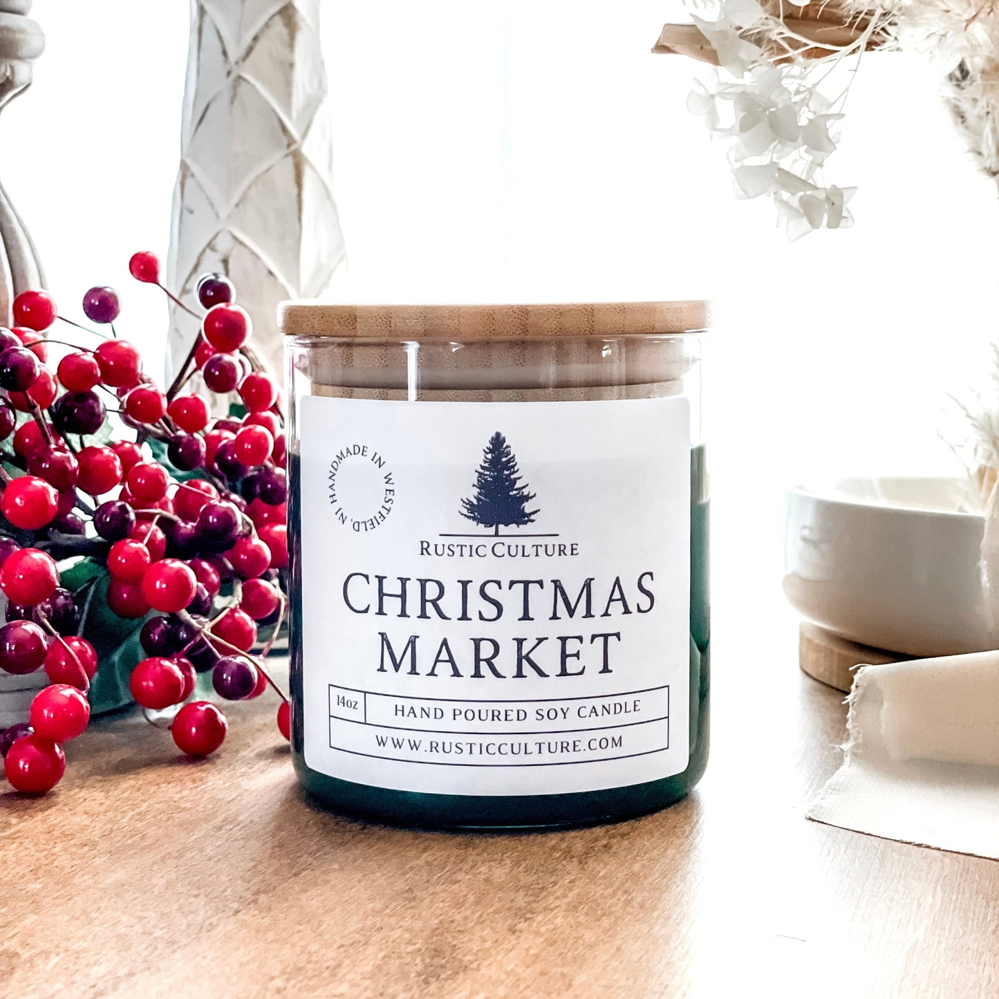 Christmas Market candle. All the Christmas scents in one candle!