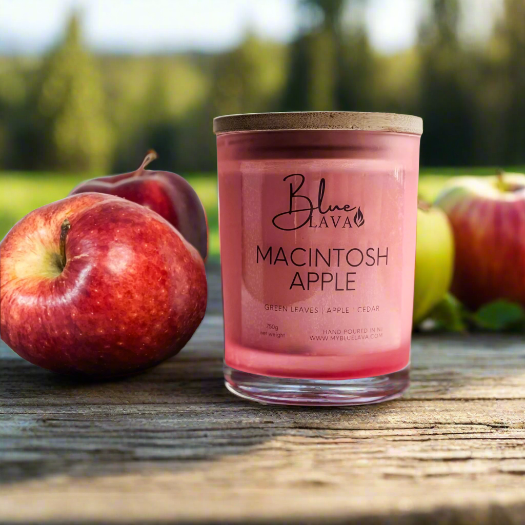 Macintosh Apples soy candle.