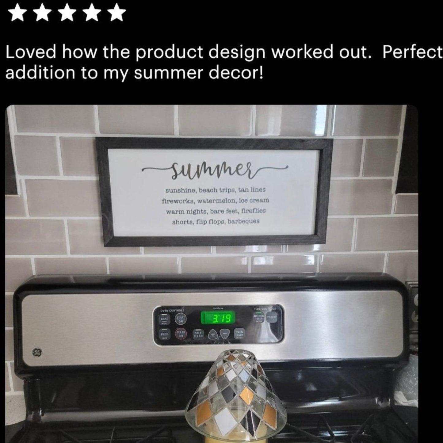Summer List Sign
