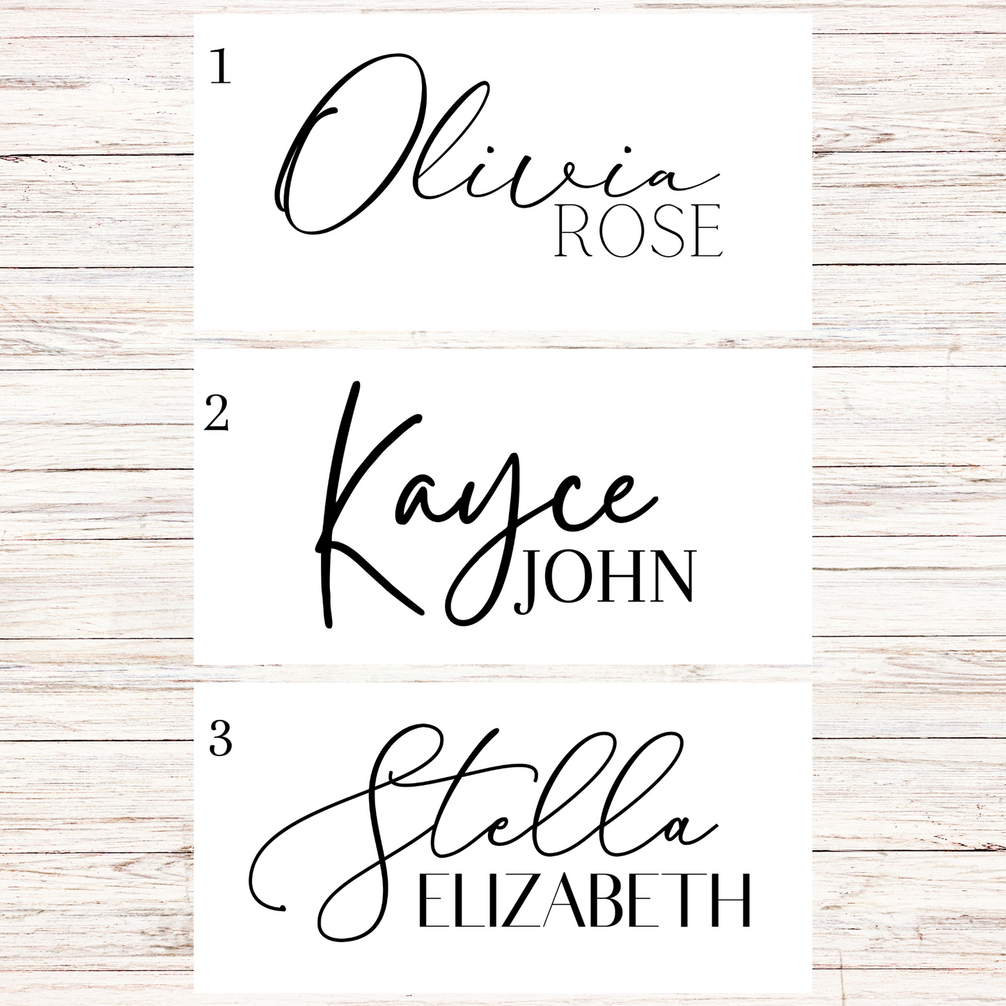 Personalized Baby Name Sign