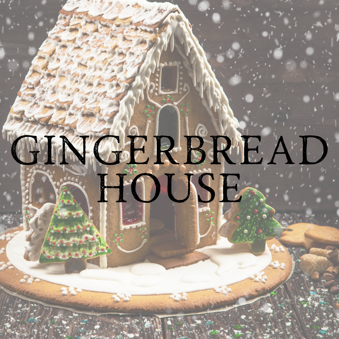 Gingerbread House Candle