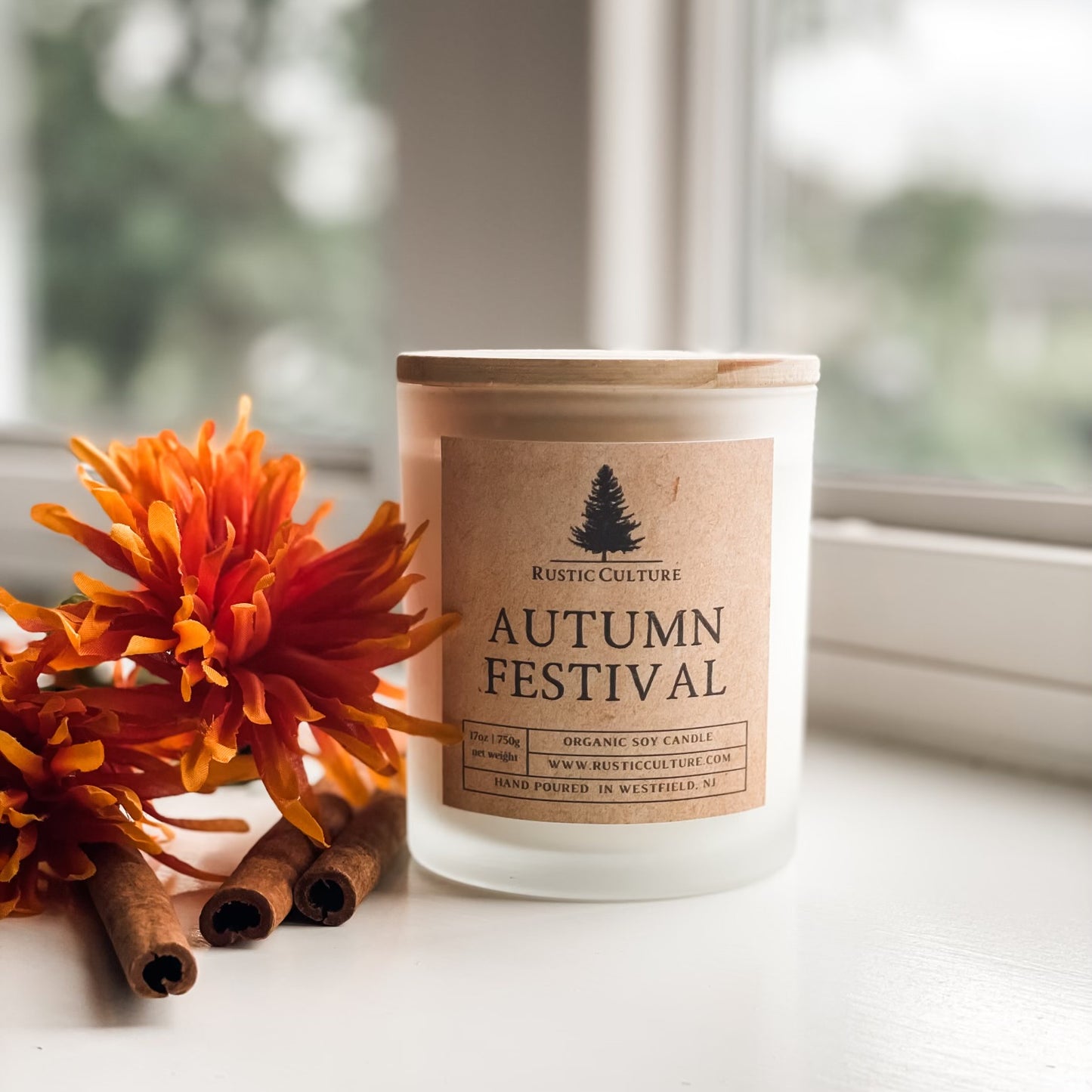 Autumn Festival candle. Fall candles.