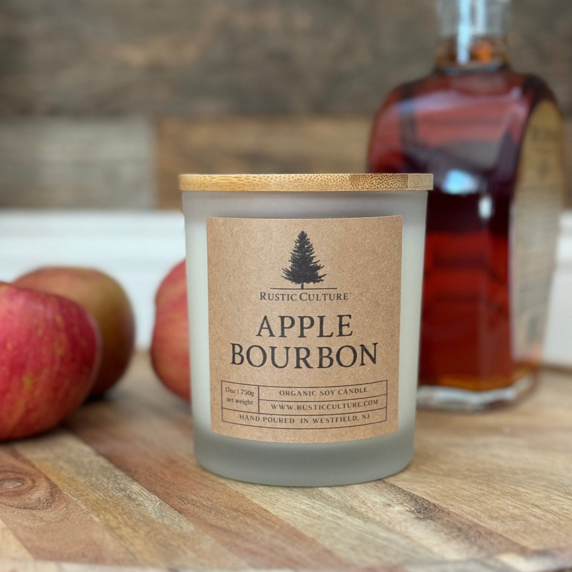 Apple Bourbon candle. All year round favorite and perfect for fall!