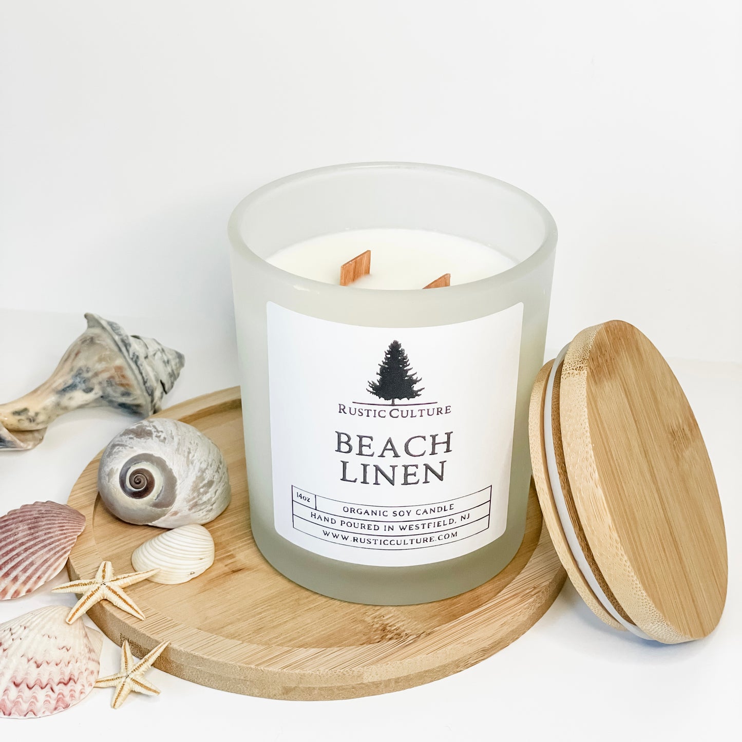 Beach Linen Candle