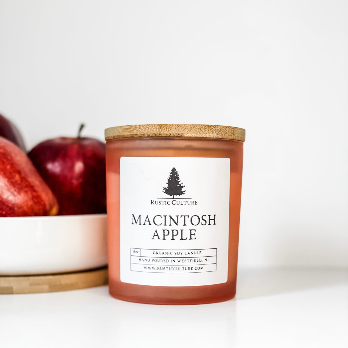 Macintosh Apple Candle