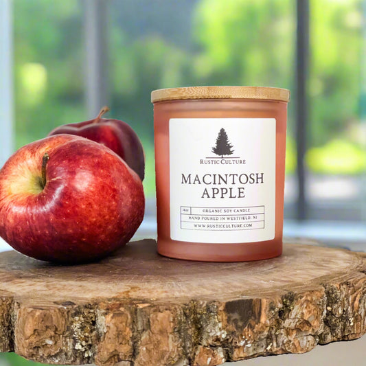 Macintosh Apple candle