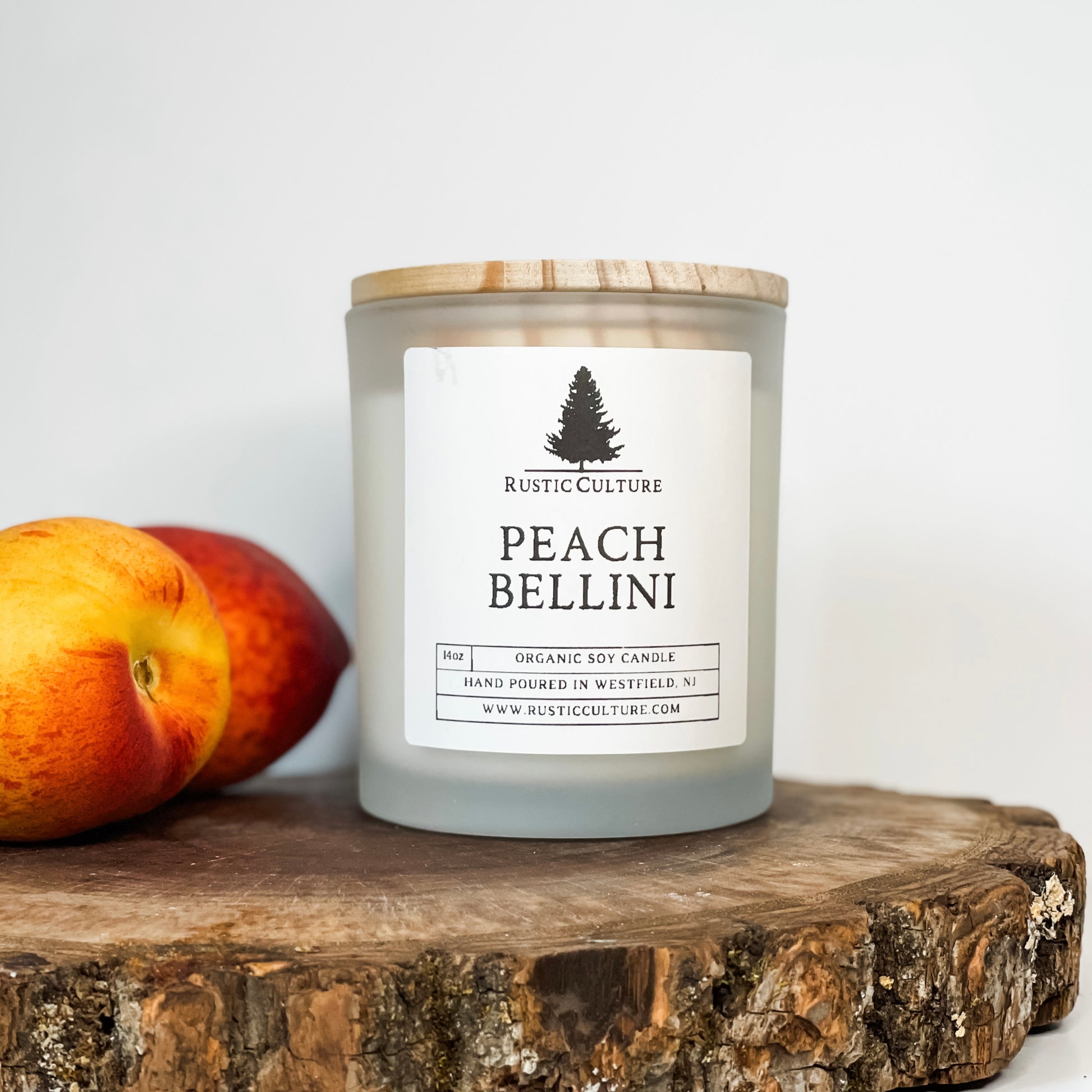 Peach Bellini candle