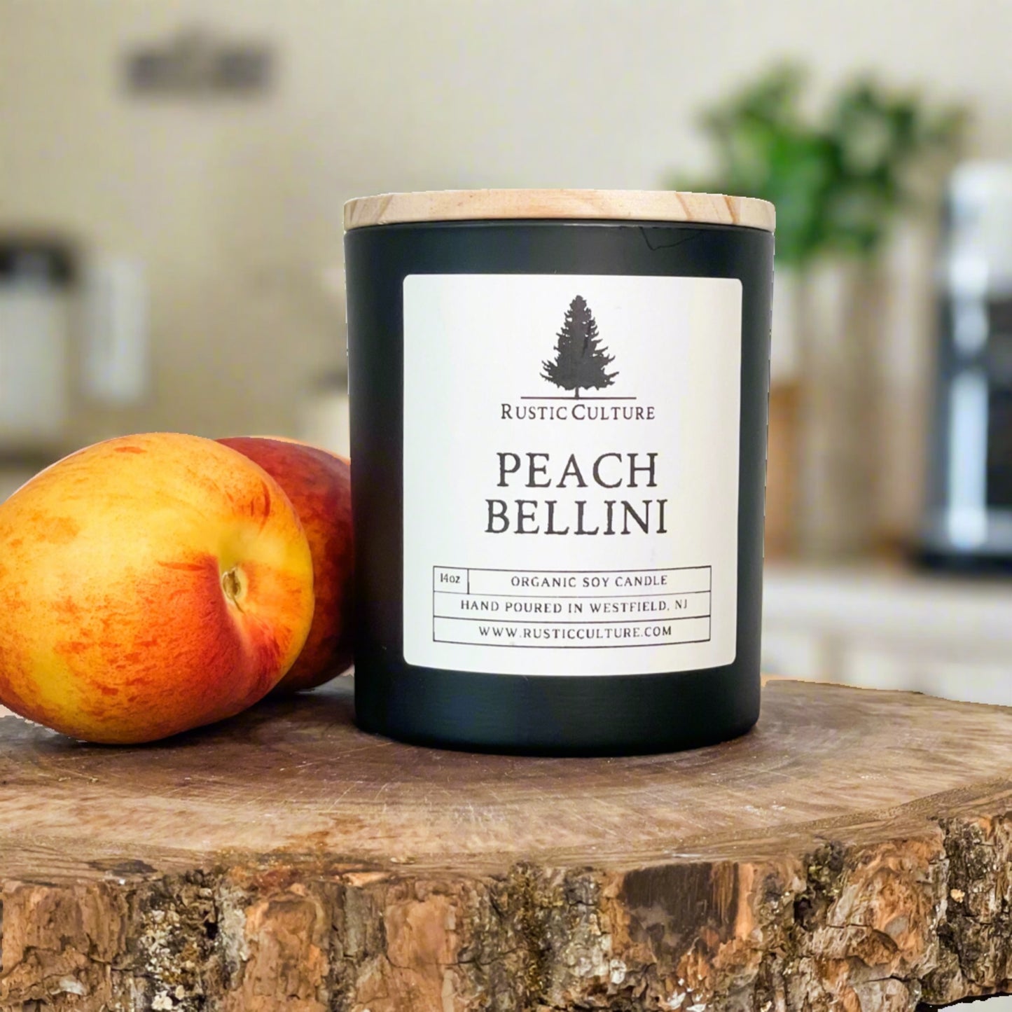 Peach Bellini candle